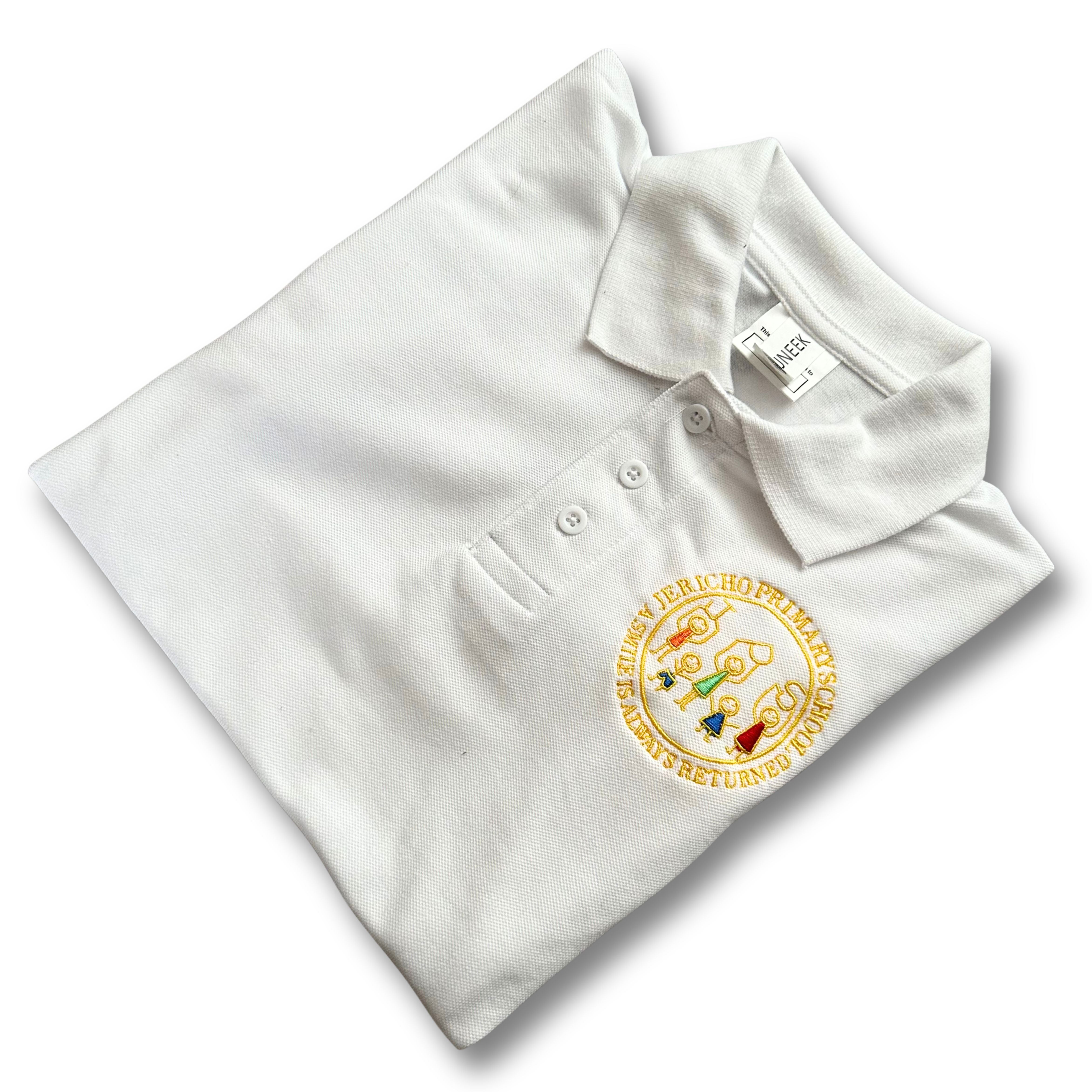 Jericho Primary School Polo - White